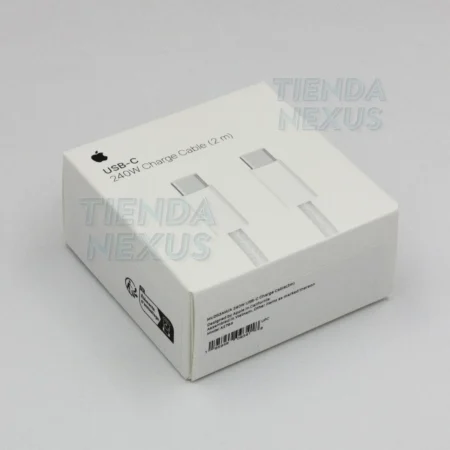 Cable USB-C a USB-C de 2 metros 240W Apple para iPhone, Macbook, iPad