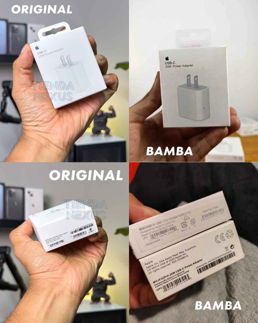 Cargador USB-C 20W Apple Original - OFERTA