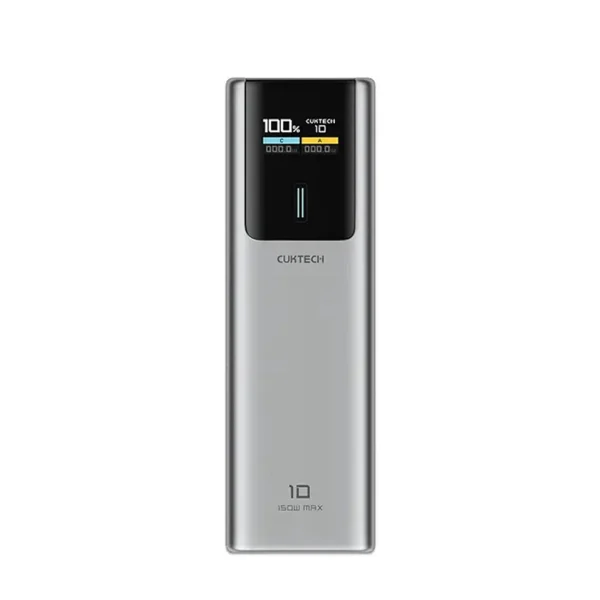 CUKTECH 10 Plus power bank 15000mAh con pantalla digital