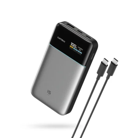 Power bank CUKTECH 15 Air 15000mAh 100W con pantalla